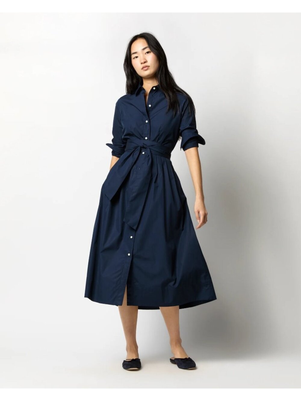 V-49. Ann Mashburn Classic Shirtwaist Dress